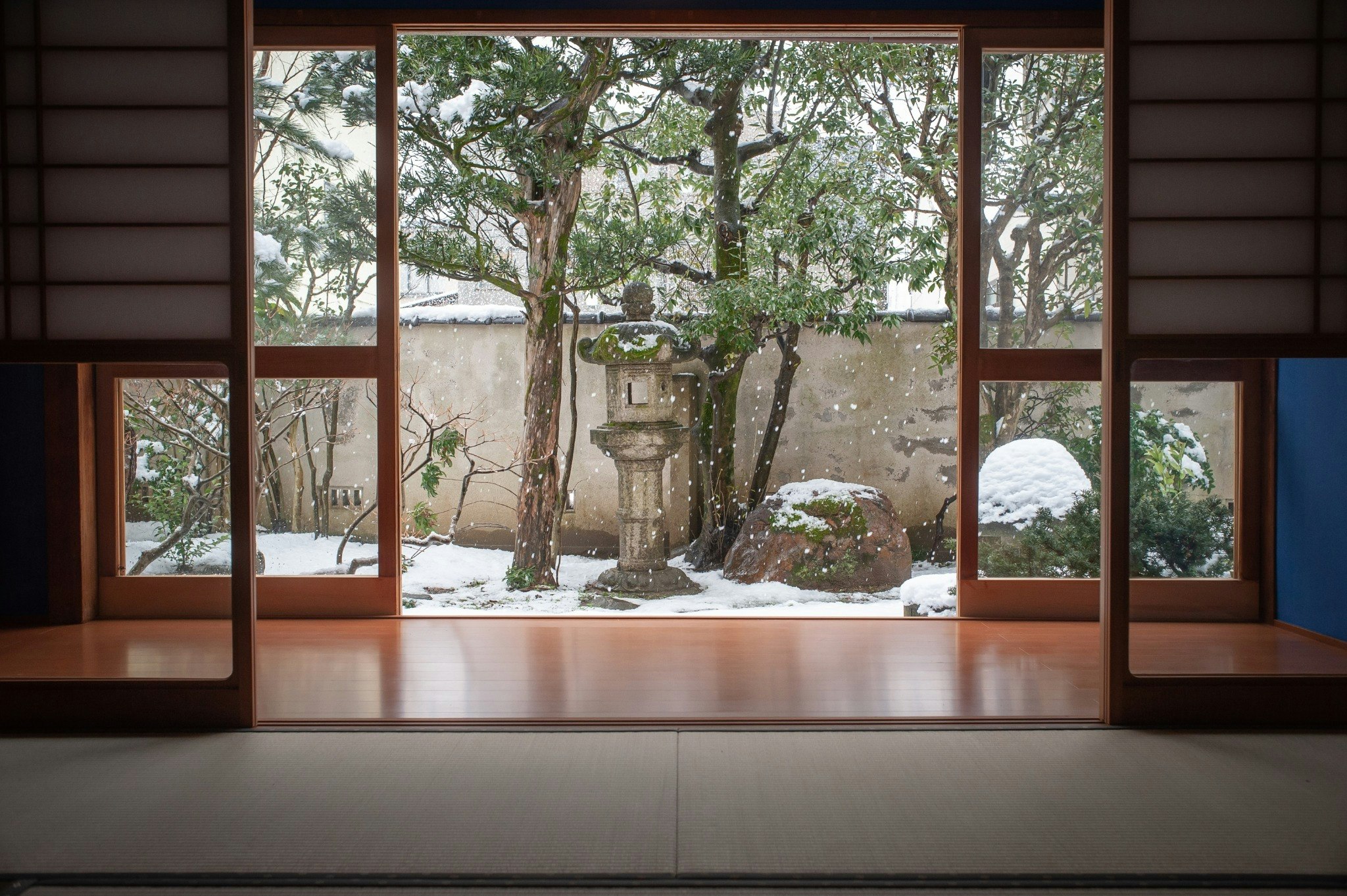 金沢の中心片町 坪庭と和室が魅力の宿 ゆったり広々140m2(寝室5部屋)